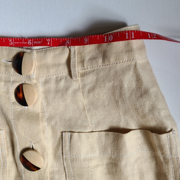 NICHOLAS 100% linen midi skirt - Picture 5 of 12